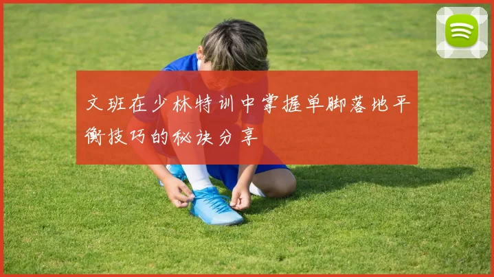 文班在少林特训中掌握单脚落地平衡技巧的秘诀分享